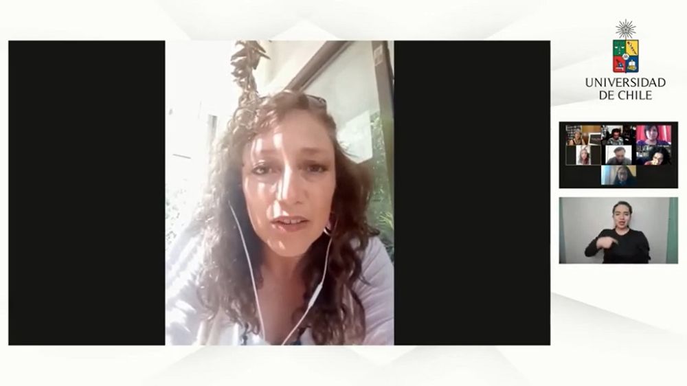 Sonia Pérez, vicerrectora de Asuntos Estudiantiles y Comunitarios, recordó el valor de que el arte y la cultura sean accesible para todes.