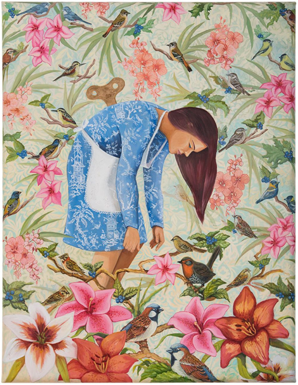 El vendedor de pájaros (2017), de la artista Bruna Truffa.