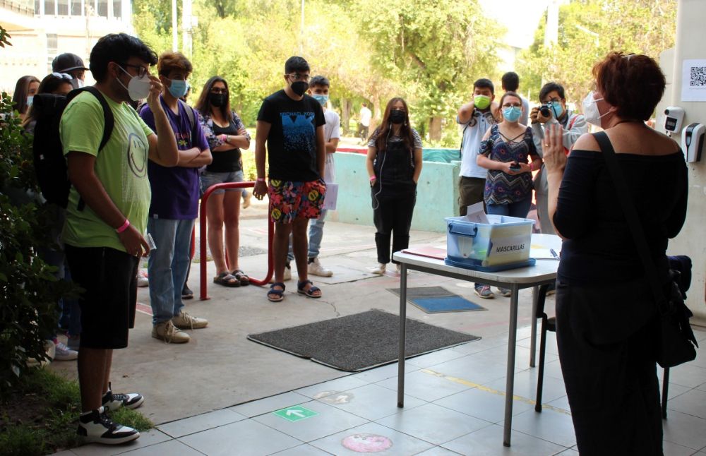 Una de las cosas que más valoraron las y los postulantes fue poder conocer los distintos campus, facultades e institutos en las visitas guiadas que salieron todos los días desde la Plataforma Cultural