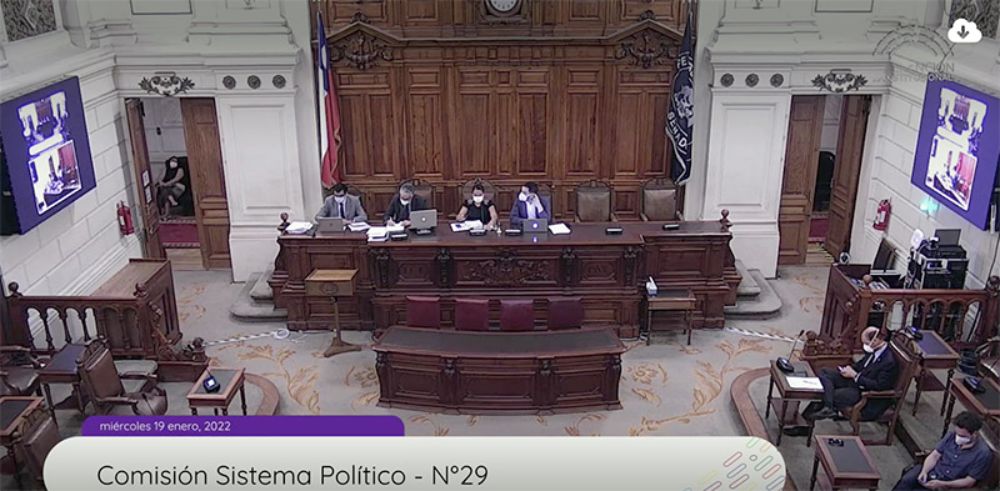 La Comisión de Sistemas Políticos iniciará sus votaciones en general el  27 de enero. Hasta el momento, han llegado a la instancia 53 normas constitucionales.