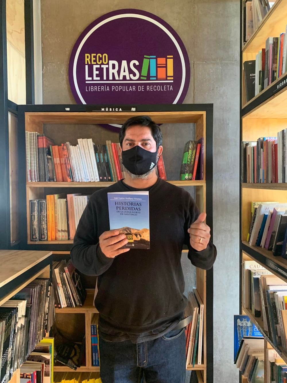 Juan Carlos Arellano, investigador y creador de Historias de Huechuraba