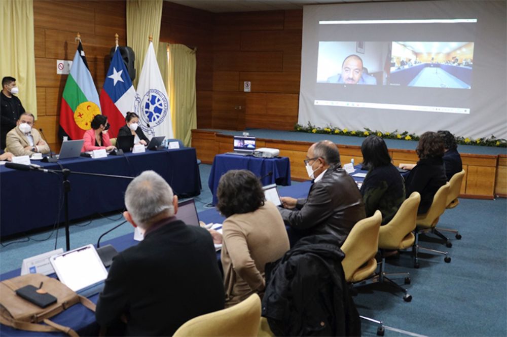 Participó virtualmente el ministro de Educación, Marco Antonio Ávila.