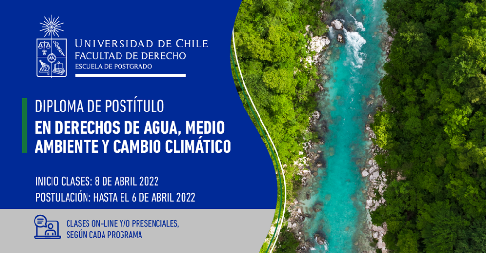 La académica es coordinadora del Diploma de Postítulo en Derechos de Agua, Medio Ambiente y Cambio Climático