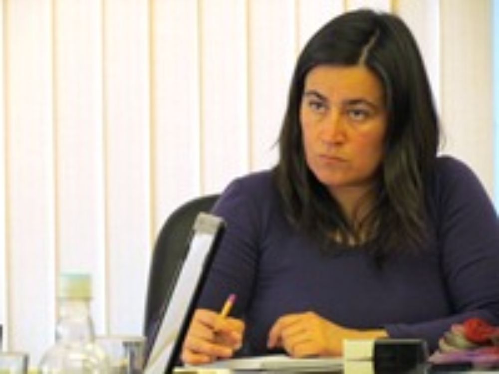 Loreto Camilo, asistente del Departamento de Investigación de la Facultad de Arquitectura.