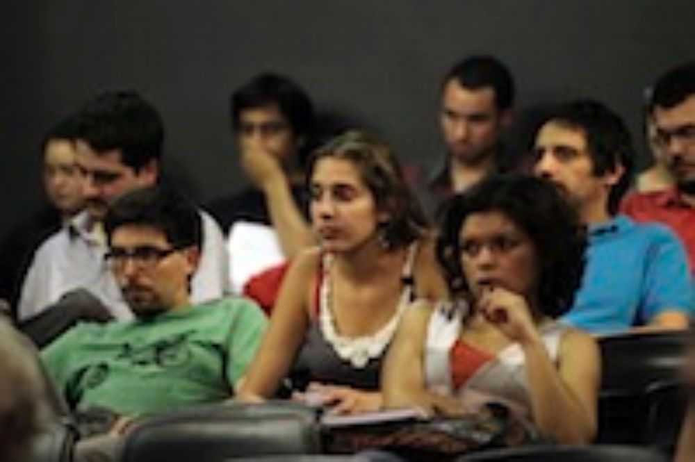 Parte del público asistente al encuentro académico.