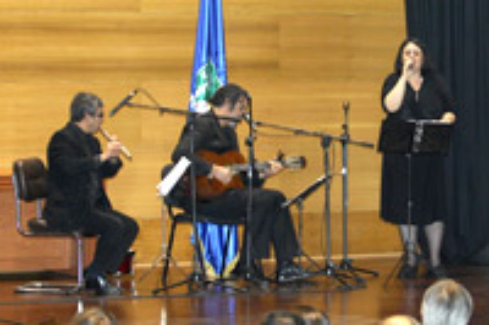 La música no estuvo ausente en este aniversario.