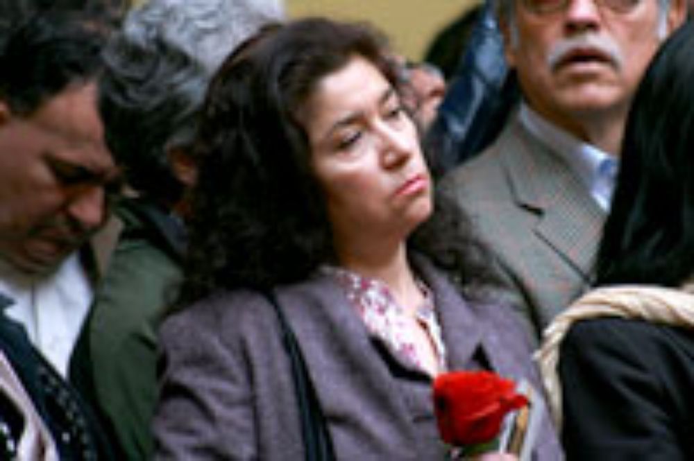 La ceremonia se siguió en todos los patios, el Salón de Honor y las afueras de la Casa Central.