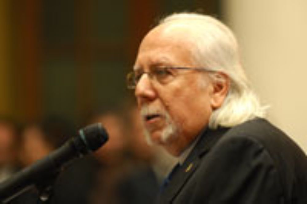 El Vicepresidente del Senado Pedro Cattan. 