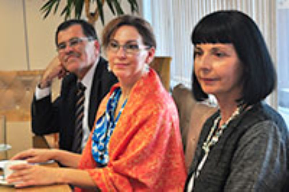 En la ocasión, intercambiaron las realidades chilenas y norteamericanas en torno al financiamiento de la educación superior estatal.