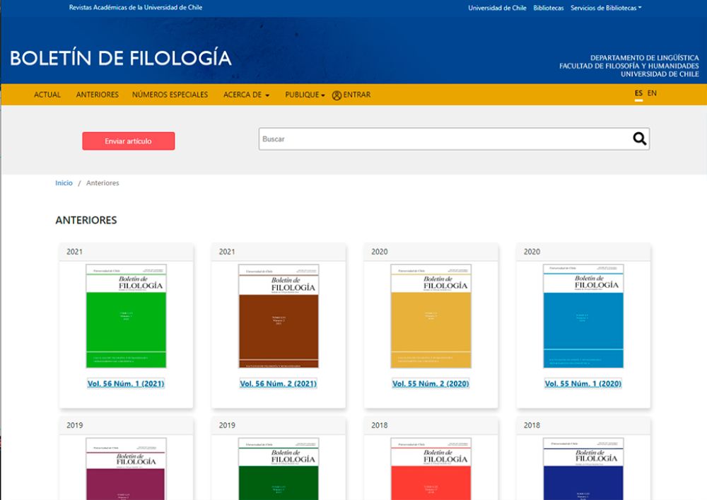 Boletín de Filología