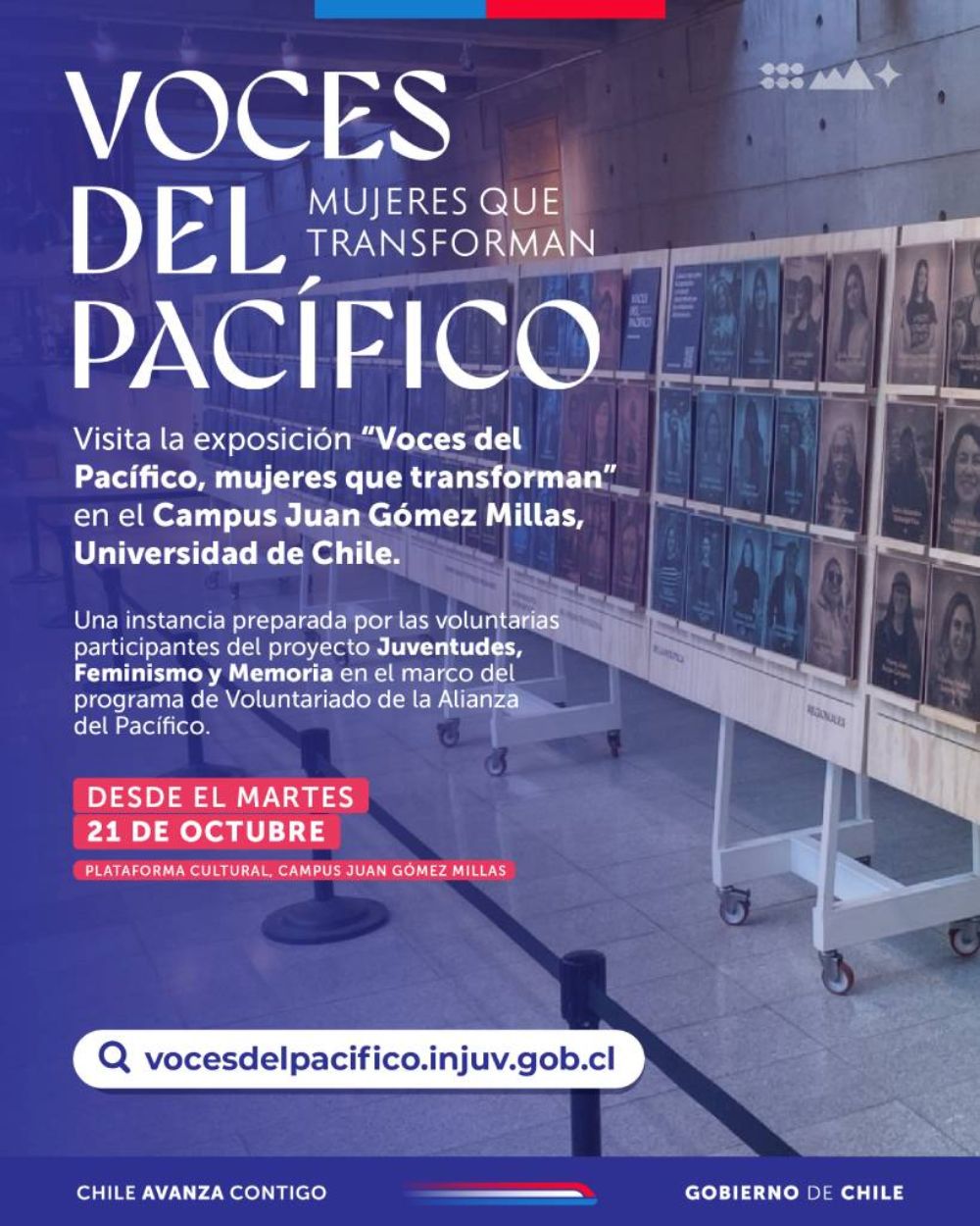 Exposición "Voces del Pacífico: Mujeres que transforman"