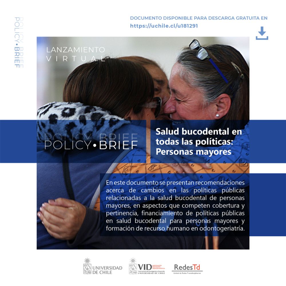 Policy Brief "Salud bucodental en todas las políticas: Personas mayores"
