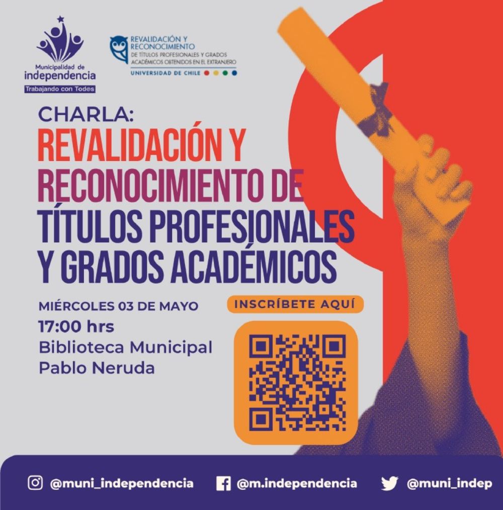 Charla de Revalidacion en Biblioteca Independencia