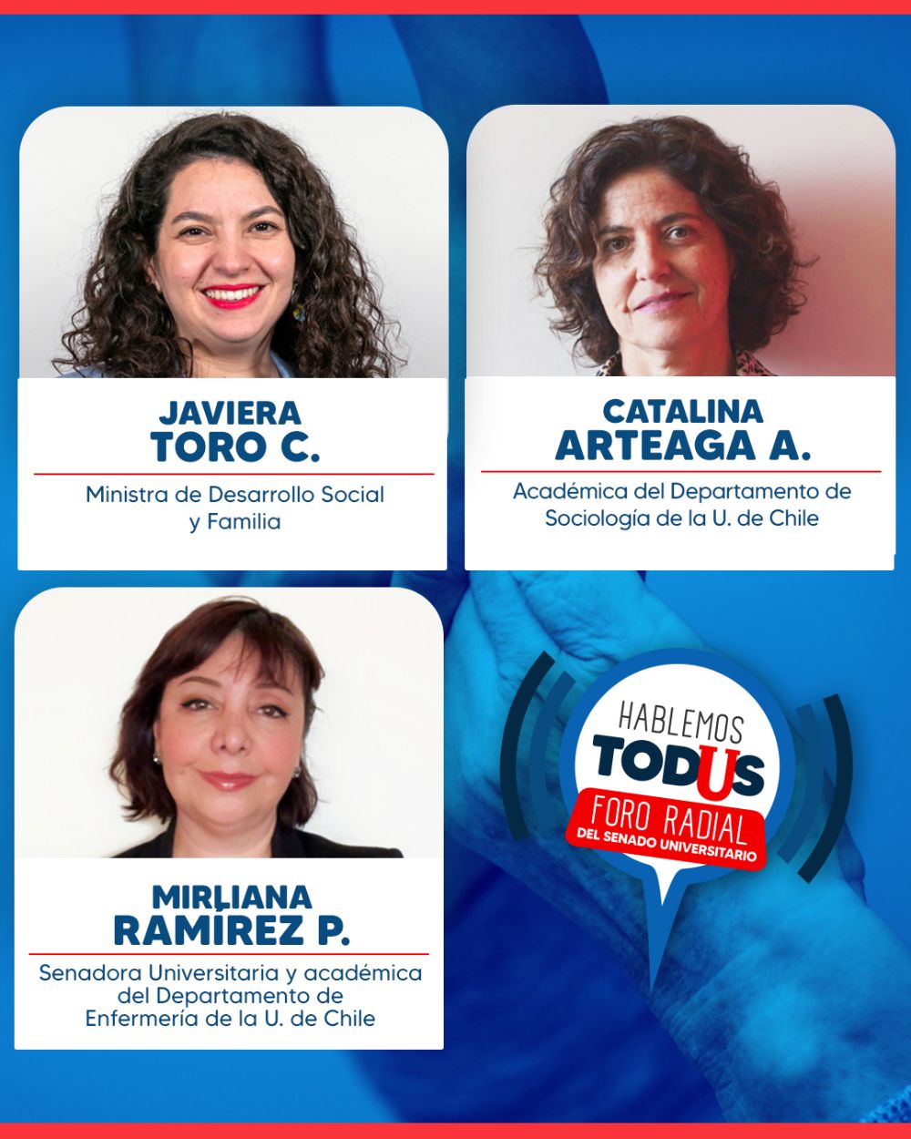 Foro radial Hablemos TodUs: El cuidado como responsabilidad compartida