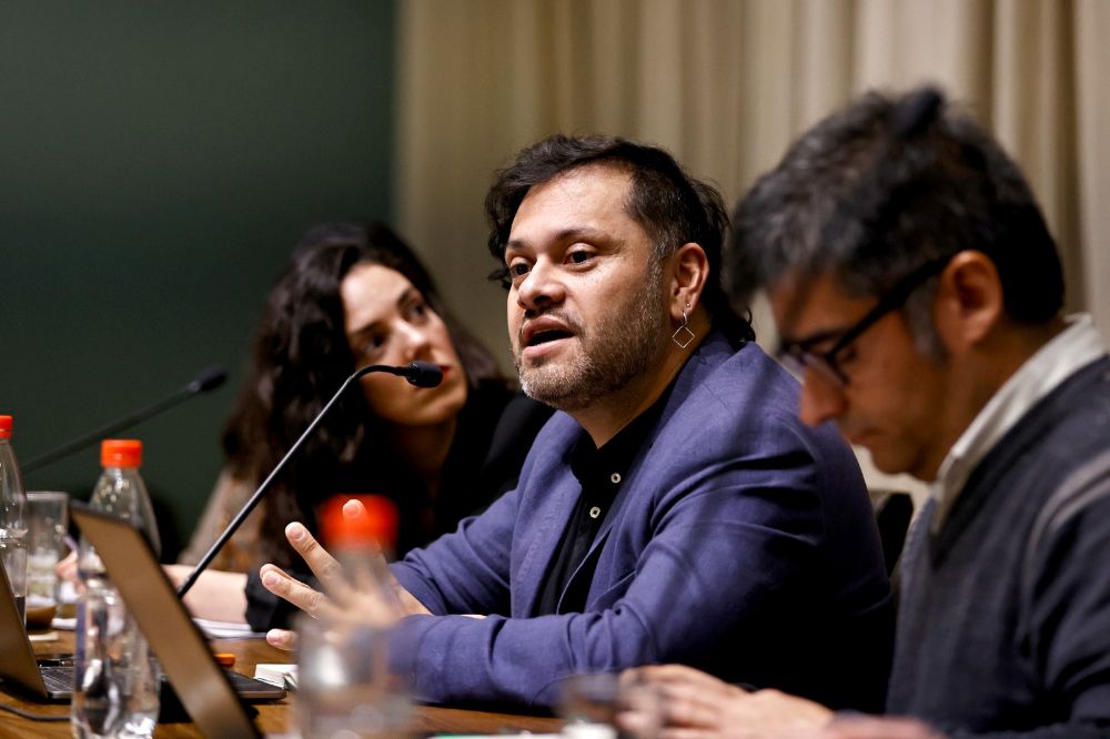 Director del Instituto de Historia y Patrimonio de la Facultad de Arquitectura y Urbanismo, Rodrigo Vera.