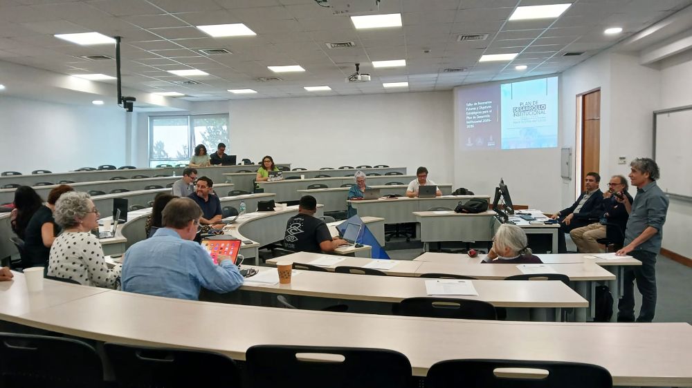 El taller con el pleno del Senado Universitario se desarrolló el 9 de octubre.