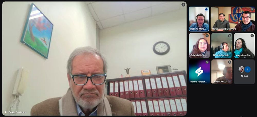 Prof. Sergio Barrientos, director del Centro Sismológico Nacional.