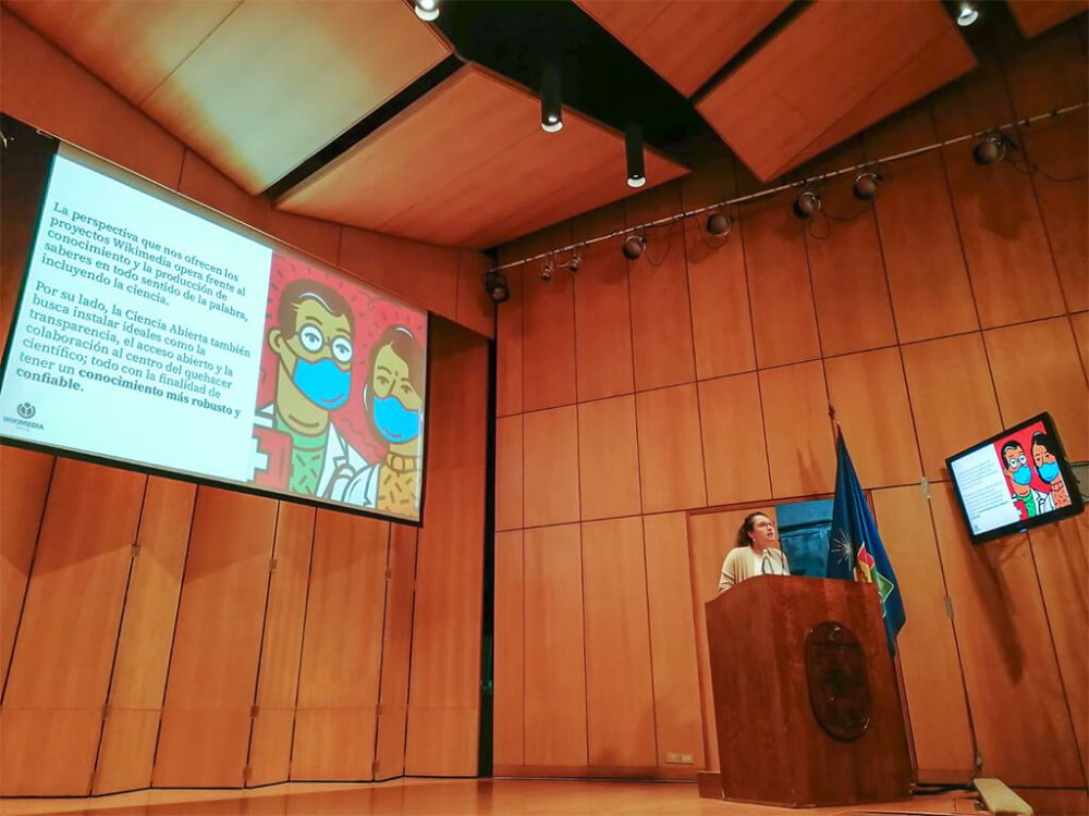 Patricia Díaz-Rubio, directora ejecutiva de WikiMedia Chile