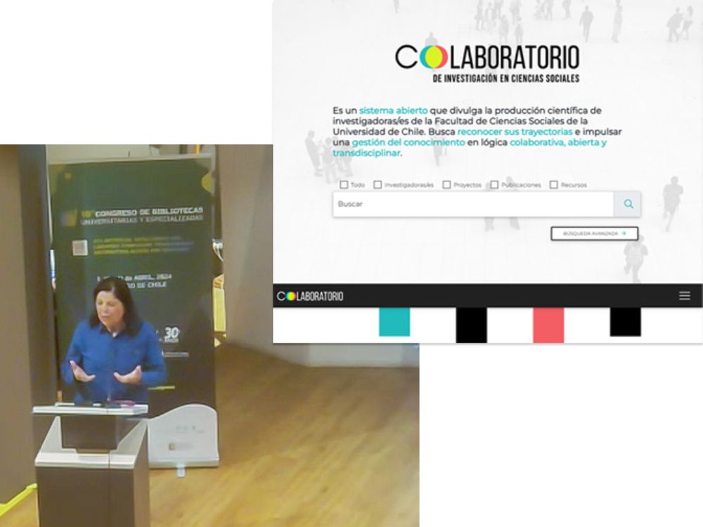 Teresa Matus, decana de la Facultad de Ciencias Sociales.