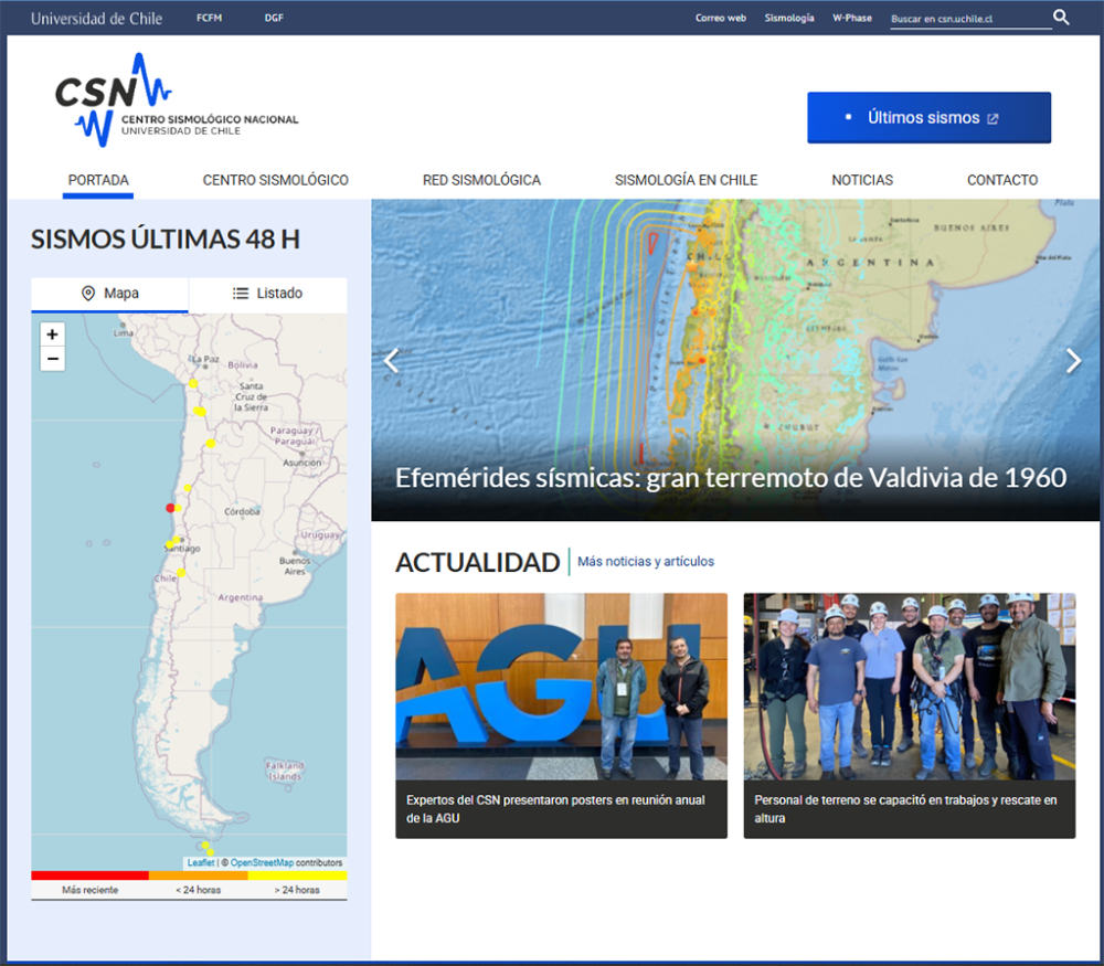 Centro Sismológico Nacional