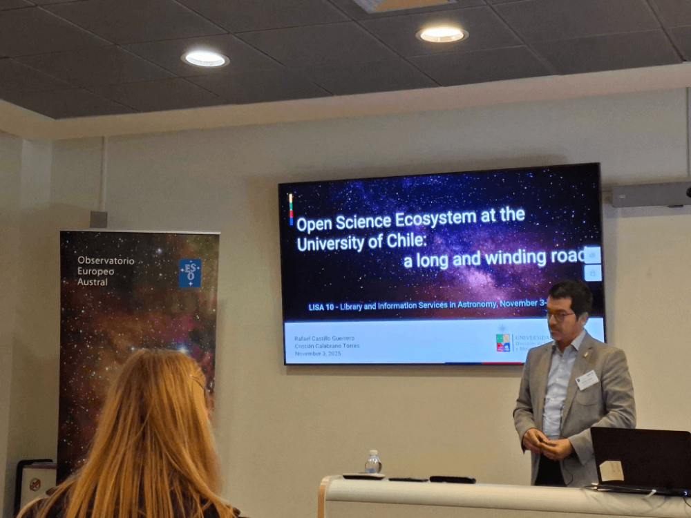 Rafael Castillo Guerrero, director de SISIB, dictó “Open Science Ecosystem at the Universidad de Chile: a long and winding road”.