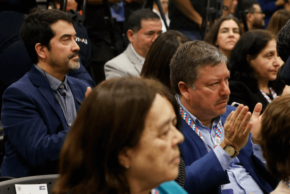 Rafael Castillo, director de SISIB, en la ceremonia de inauguración de Filuni 2025.