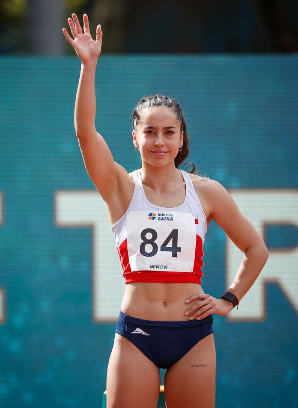 Anaís Hernández, estudiante de Nutrición y Dietética de la U. de Chile, destacada por su participación en los Panamericanos.