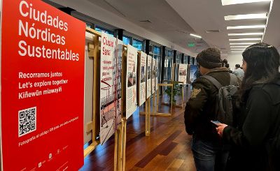 La Exposición “Ciudades nórdicas sustentables” se presenta en el marco de las acciones para frenar el cambio climático.