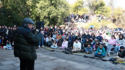 El público pudo disfrutar de la charla La Luna 2.0 del “Profe” José Maza, así como un stand de Observatorio Alma y una Experiencia MIM para grandes y chicos.