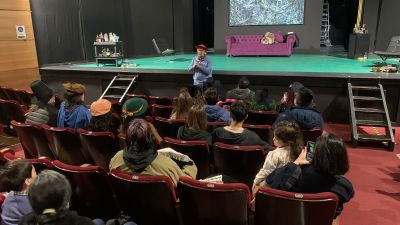 El Teatro Nacional Chileno también abrió sus puertas al público durante los días 26 y 27 de mayo. En la oportunidad, los visitantes pudieron recorrer las inmediaciones de la Sala Antonio Varas.