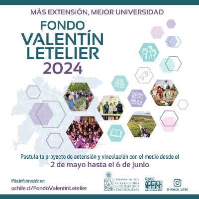 Afiche Fondo Valentín Letelier 2024