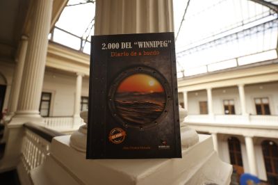 Esta jornada se presentó la segunda edición del libro que rescata la historia de refugiados españoles a bordo del Winnipeg en 1939.