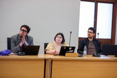 La instancia consideró la presentación inicial de la charla “90 años de las Escuelas de Temporada” a cargo del profesional del Archivo Central Andrés Bello, Gabriel González. 