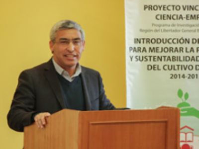 José Guajardo, Secretario Regional del Ministerio de Agricultura, Región de O´Higgins.