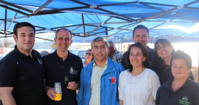 Alan Pinto (U.Chile), Ricardo Pertuzé (U.Chile), José Guajardo (Seremi Agricultura O¿Higgins), Marcela Arce (FIA), Edson Escobedo (Doña Nancy), Nancy González (Doña Nancy).