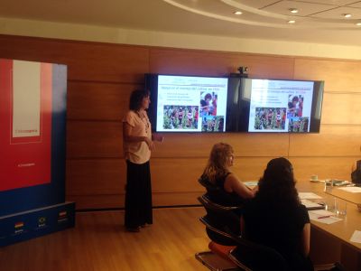 La Dra. Cecilia Baginsky, Directora del proyecto en Chile y académica de la Facultad de Ciencias Agronómicas. 