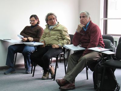 "Hay un ánimo, compartido por todos, de seguir participando de estas instancias y de consolidarnos como una comunidad de docente que aprende", señaló Felipe Castro. 