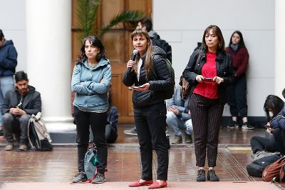 Además de las exposiciones hubo micrófono abierto para escuchar a los asistentes a la jornada.