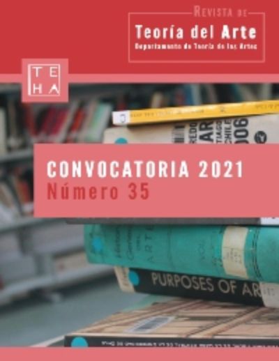 El lanzamiento de la Revista de Teoría del Arte N°35, cuya convocatoria para enviar artículos permanecerá abierta hasta el 25 de marzo, está programado para el mes de mayo de 2021.