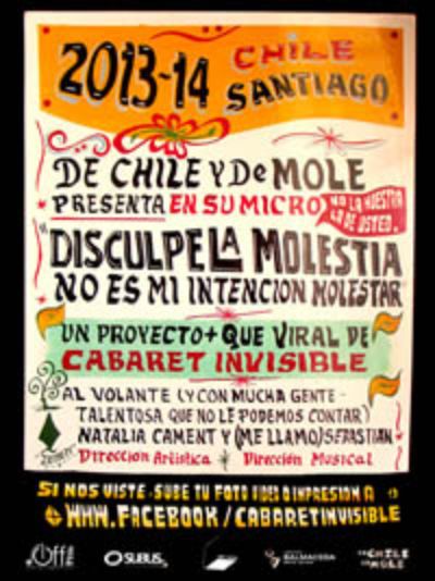 Afiche de Cabaret Invisible