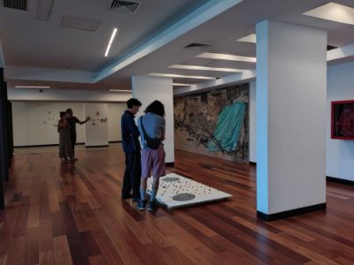 Estudiantes del Magíster en Artes, mención Artes Visuales exhiben sus obras en Plataforma Cultural