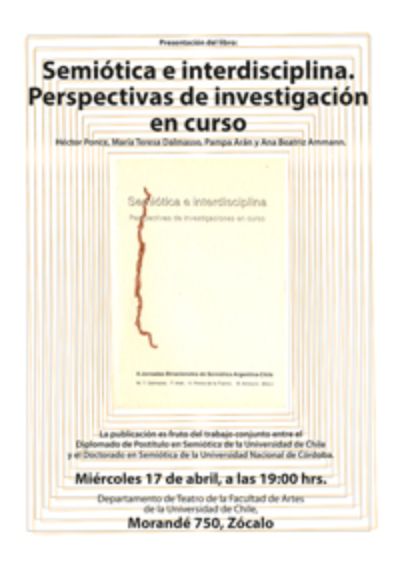 Libro "Semiótica e interdisciplina. Perspectivas de investigación en curso"