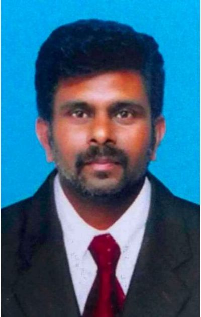 Dr. Chackaravarthi Gnanasekaran, investigador postdoctoral 