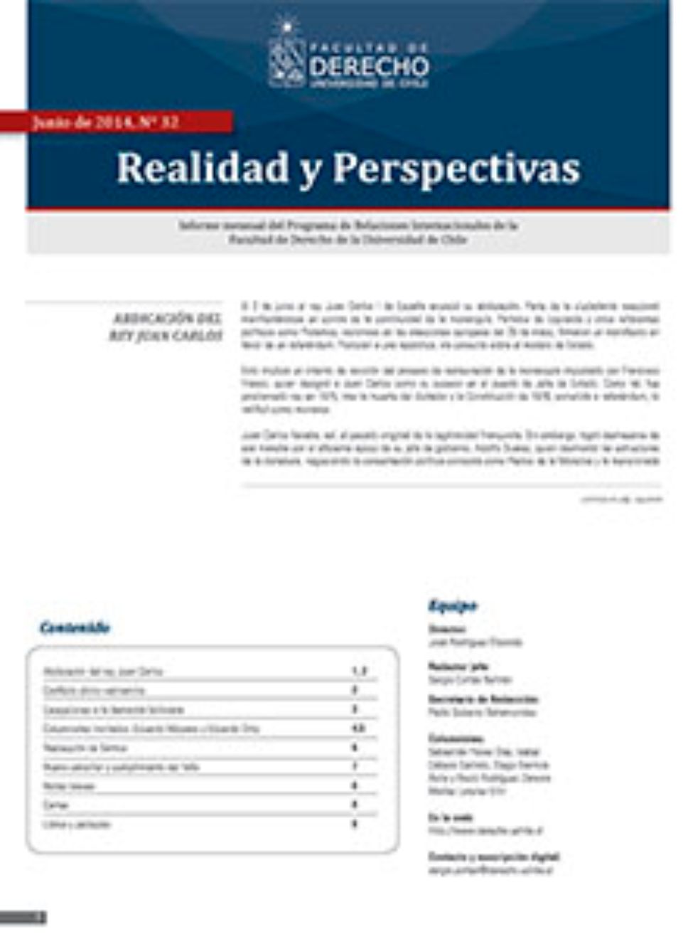 Realidad y Perspectivas