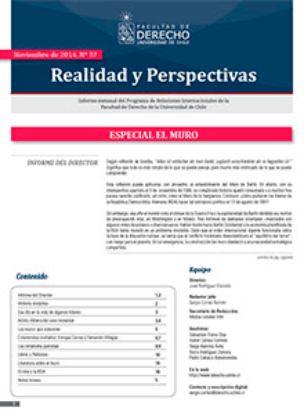 Realidad y Perspectivas