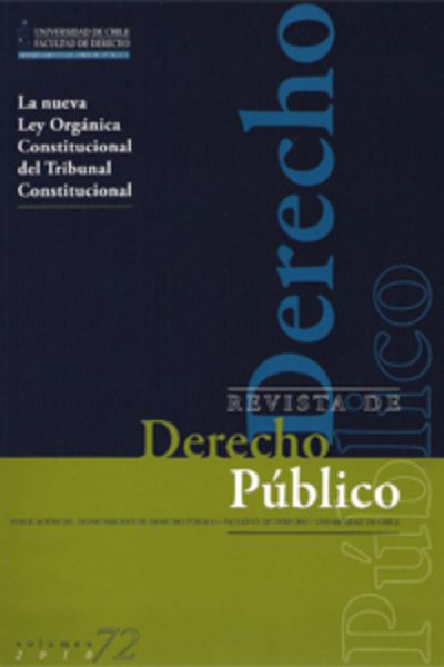 Ejemplar de la revista del Departamento de Derecho Público