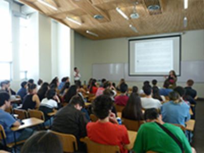 Cada carrera también dio su bienvenida a sus nuevos(as) estudiantes.