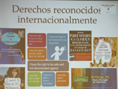 Aulas multiculturales, migración, inclusión en las aulas escolares y gestión educativa, fueron parte de los temas expuestos en el encuentro académico abierto al público. 