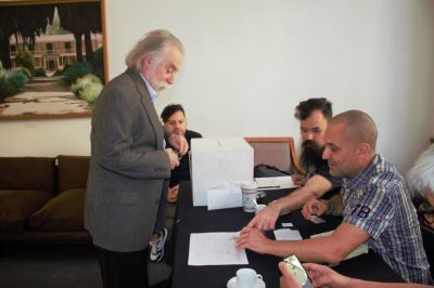 Los académicos y las académicas votaron durante la mañana del jueves 21 de noviembre.