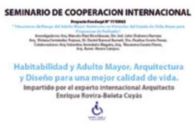 Seminario Internacional: Habitabilidad y Adulto mayor